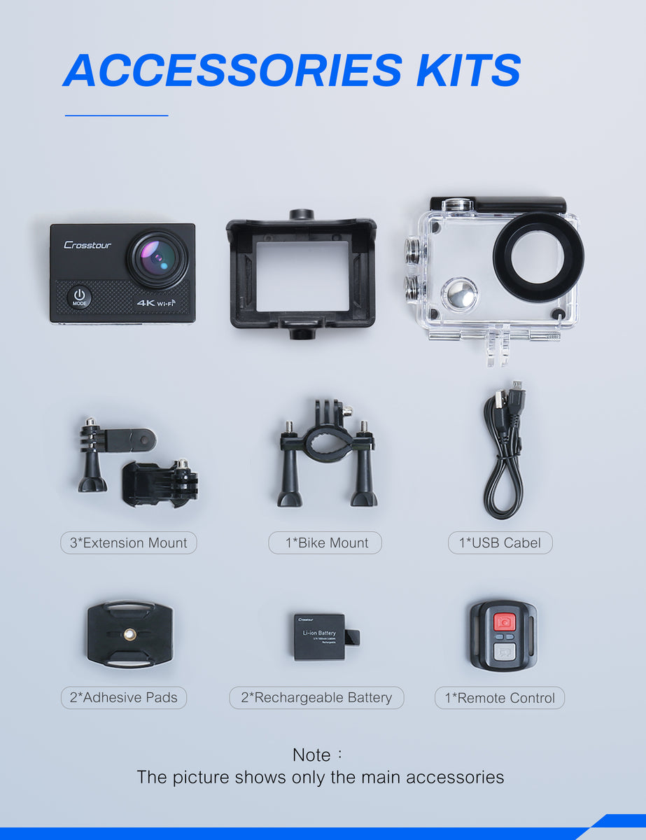 Crosstour CT9000 Action Camera - Main Image